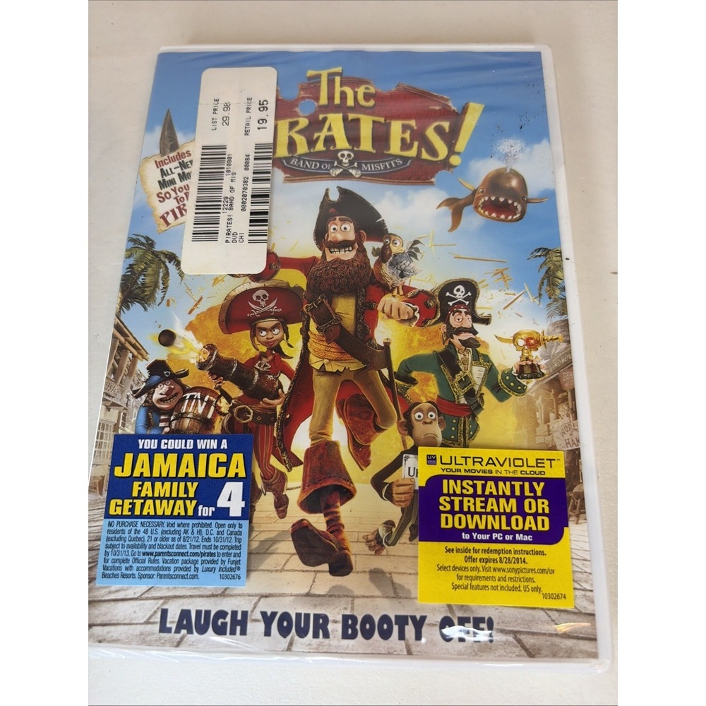 The Pirates! Band of Misfits DVDs